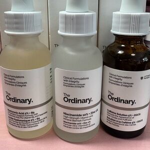 The Ordinary Serum Trio - Clear, White, Brown
